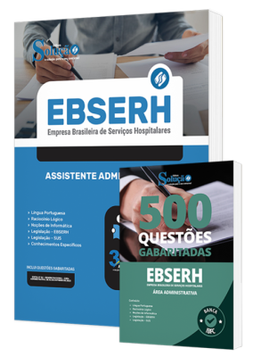 Combo Impresso EBSERH - Assistente Administrativo - Imagem 1