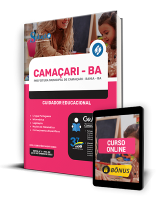 Apostila Prefeitura de Camaçari - BA - Cuidador Educacional - Imagem 1