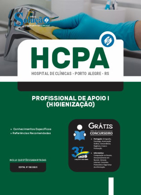 Apostila HCPA-RS - Profissional de Apoio I (Higienização) - Imagem 3