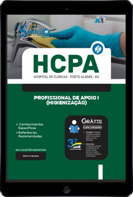 Apostila HCPA-RS em PDF - Profissional de Apoio I (Higienização) - Imagem 1