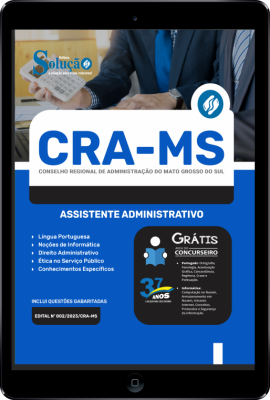 Apostila CRA-MS em PDF - Assistente Administrativo - Imagem 1