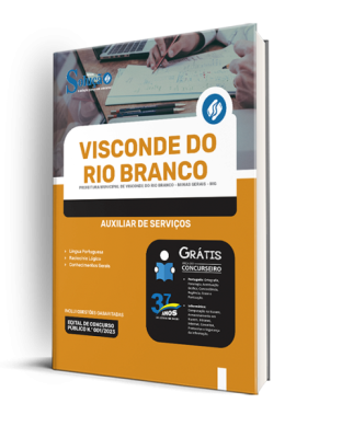 Apostila Prefeitura de Visconde do Rio Branco - MG - Auxiliar de Serviços - Imagem 2