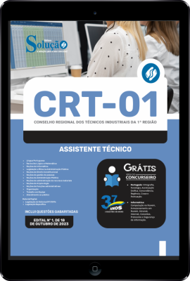 Apostila CRT 1 em PDF - Assistente Técnico - Imagem 1