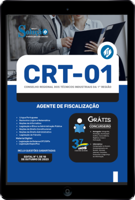 Apostila CRT 1 em PDF - Agente de Fiscalização - Imagem 1