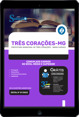 Apostila Prefeitura de Três Corações - MG em PDF - Comum aos Cargos de Nível Médio e Superior - Imagem 1