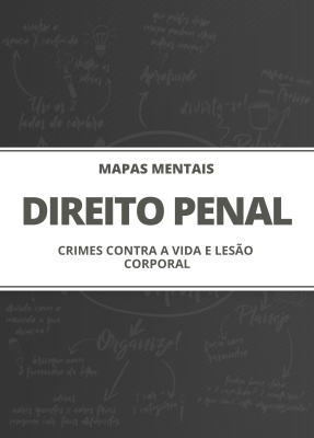 Mapas Mentais Direito Penal - Crimes Contra a Vida e Lesão Corporal (PDF) - Imagem 1