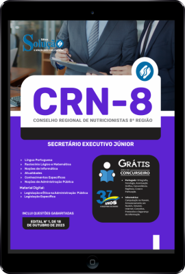 Apostila CRN 8 em PDF - Secretário Executivo Júnior - Imagem 1