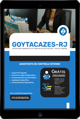 Apostila Prefeitura de Campos dos Goytacazes - RJ em PDF - Assistente de Controle Interno - Imagem 1