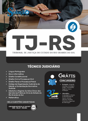 Apostila TJ-RS - Técnico Judiciário - Imagem 3