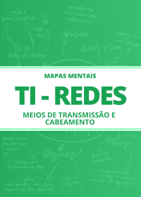 Mapas Mentais TI (Redes) - Meios de Transmissão e Cabeamento (PDF) - Imagem 1