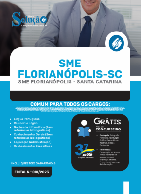 Apostila SME Florianópolis - SC - Comum para Todos os Cargos - Imagem 3