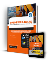 Capa Apostila Prefeitura de Palmeiras de Goiás - GO - Ensino Fundamental Incompleto