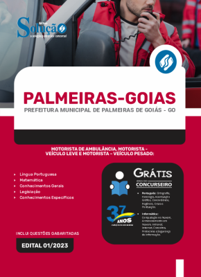 Apostila Prefeitura de Palmeiras de Goiás - GO - Motorista - Imagem 3