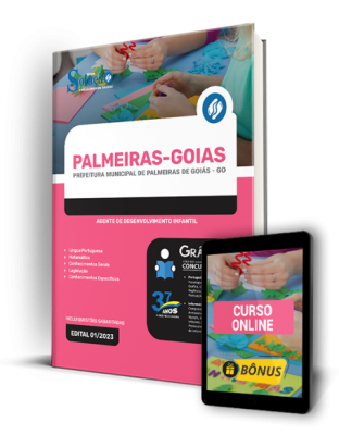 Apostila Prefeitura de Palmeiras de Goiás - GO - Agente de Desenvolvimento Infantil - Imagem 1