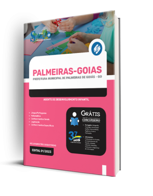 Apostila Prefeitura de Palmeiras de Goiás - GO - Agente de Desenvolvimento Infantil - Imagem 2