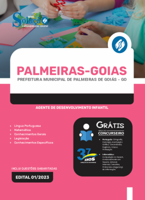 Apostila Prefeitura de Palmeiras de Goiás - GO - Agente de Desenvolvimento Infantil - Imagem 3