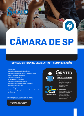 Apostila Câmara de SP - Consultor Técnico Legislativo - Administração - Imagem 3