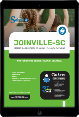 Apostila Prefeitura de Joinville - SC em PDF - Professor de Séries Iniciais: Didática - Imagem 1