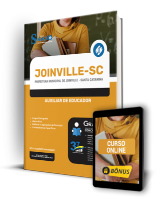 Apostila Prefeitura de Joinville - SC - Auxiliar de Educador - Imagem 1