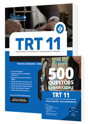 Combo Impresso TRT 11 - Técnico Judiciário - Área Administrativa - Imagem 1