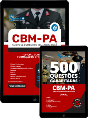 Combo Digital CBM-PA - Oficial - Curso de Formação de Oficiais (CFO) - Imagem 1