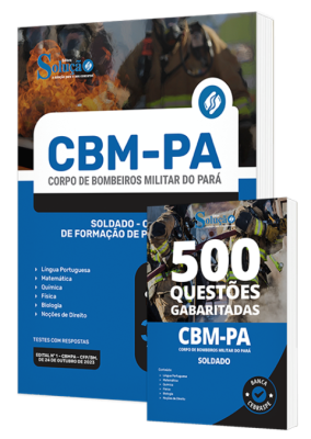 Combo Impresso CBM-PA - Soldado - Curso de Formação de Praças (CFP) - Imagem 1