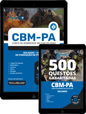 Combo Digital CBM-PA - Soldado - Curso de Formação de Praças (CFP) - Imagem 1