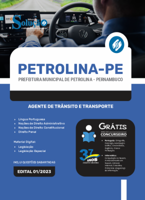 Apostila Prefeitura de Petrolina - PE - Agente de Trânsito e Transporte - Imagem 3