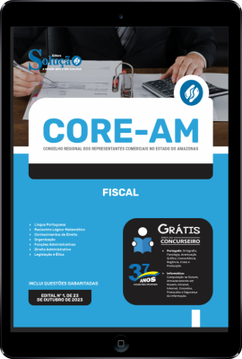 Apostila CORE-AM em PDF - Fiscal - Imagem 1