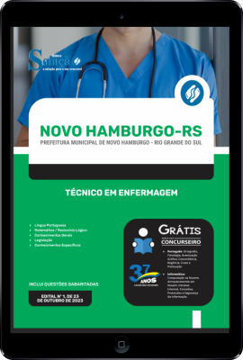 Apostila Prefeitura de Novo Hamburgo - RS em PDF - Técnico em Enfermagem - Imagem 1