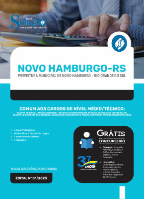 Apostila Prefeitura de Novo Hamburgo - RS - Comum aos Cargos de Nível Médio/Técnico - Imagem 3