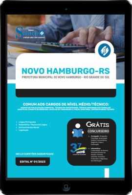 Apostila Prefeitura de Novo Hamburgo - RS em PDF - Comum aos Cargos de Nível Médio/Técnico - Imagem 1