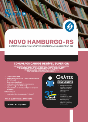 Apostila Prefeitura de Novo Hamburgo - RS - Comum aos Cargos de Nível Superior - Imagem 3