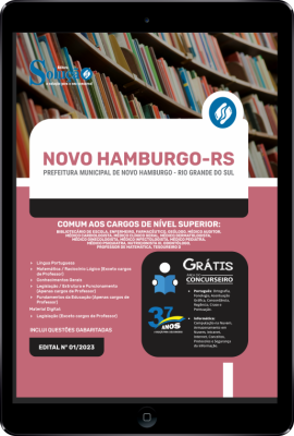 Apostila Prefeitura de Novo Hamburgo - RS em PDF - Comum aos Cargos de Nível Superior - Imagem 1