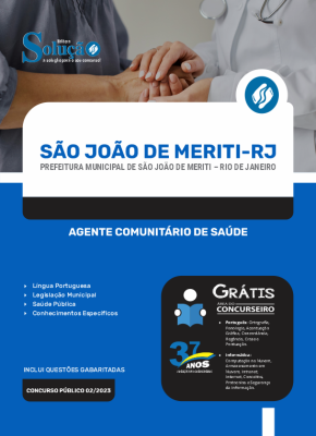 Apostila Prefeitura de São João de Meriti - RJ - Agente Comunitário de Saúde - Imagem 3