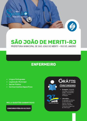 Apostila Prefeitura de São João de Meriti - RJ - Enfermeiro - Imagem 3