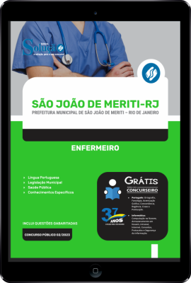 Apostila Prefeitura de São João de Meriti - RJ em PDF - Enfermeiro - Imagem 1