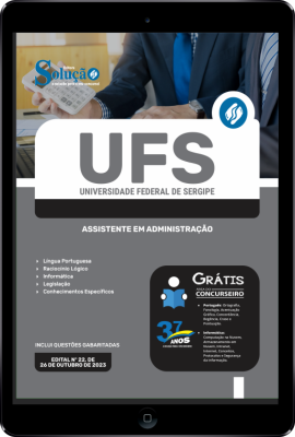 Apostila UFS em PDF - Assistente em Administração - Imagem 1