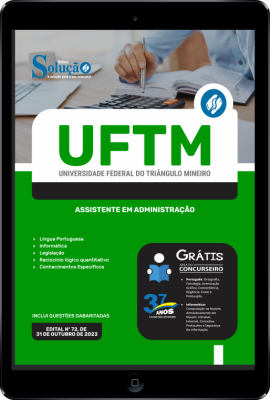 Apostila UFTM em PDF - Assistente em Administração - Imagem 1