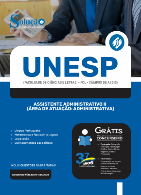 Apostila UNESP - Assistente Administrativo II (Área de Atuação: Administrativa) - Imagem 3