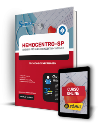 Apostila HEMOCENTRO-SP - Técnico de Enfermagem - Imagem 1