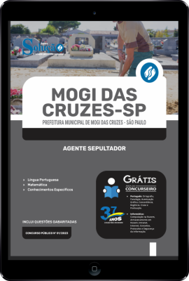 Apostila Prefeitura de Mogi das Cruzes - SP em PDF - Agente Sepultador - Imagem 1