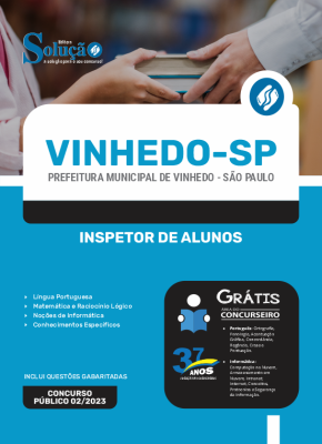 Apostila Prefeitura de Vinhedo - SP - Inspetor de Alunos - Imagem 3