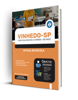 Apostila Prefeitura de Vinhedo - SP - Oficial de Escola - Imagem 2