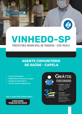 Apostila Prefeitura de Vinhedo - SP - Agente Comunitário de Saúde - Capela - Imagem 3