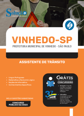 Apostila Prefeitura de Vinhedo - SP - Assistente de Trânsito - Imagem 3