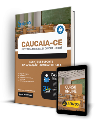 Apostila Prefeitura de Caucaia - CE - Agente de Suporte em Educação - Auxiliar de Sala - Imagem 1