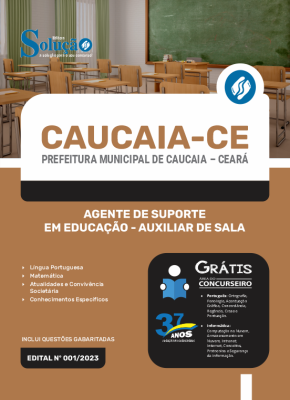 Apostila Prefeitura de Caucaia - CE - Agente de Suporte em Educação - Auxiliar de Sala - Imagem 3