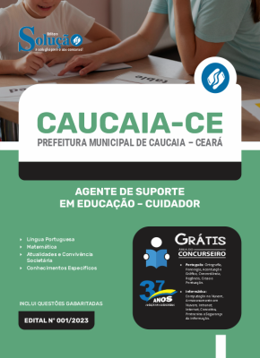 Apostila Prefeitura de Caucaia - CE - Agente de Suporte em Educação - Cuidador - Imagem 3