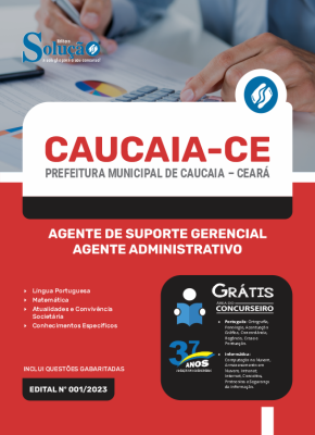 Apostila Prefeitura de Caucaia - CE - Agente de Suporte Gerencial - Agente Administrativo - Imagem 3